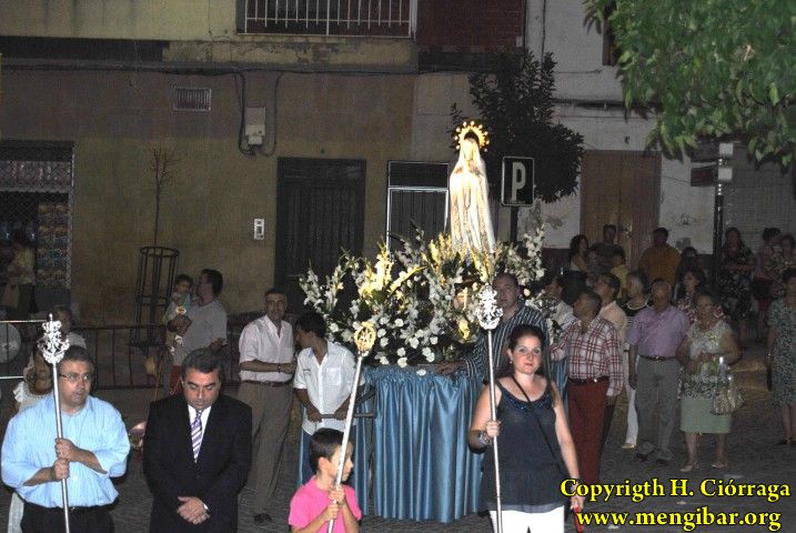 Los Rosarios 2010.  Procesin Virgen de Ftima.29-08_66