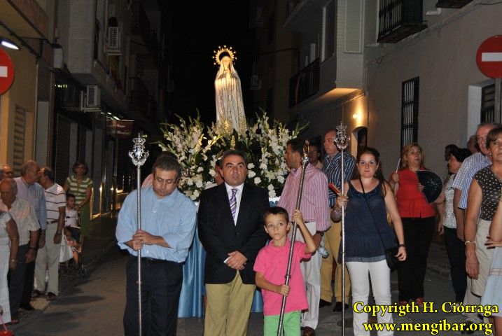 Los Rosarios 2010.  Procesin Virgen de Ftima.29-08_70