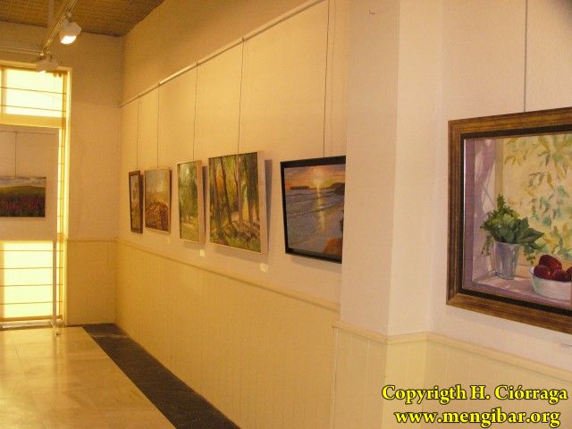 Exposicin del Taller Municipal de Pintura de Mengba. Ao-2009_56