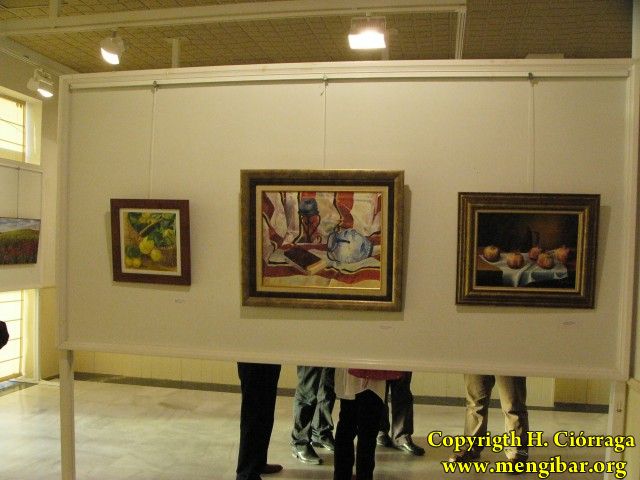 Exposicin del Taller Municipal de Pintura de Mengba. Ao-2009_86