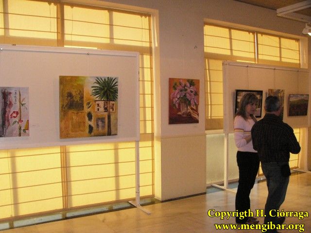 Exposicin del Taller Municipal de Pintura de Mengba. Ao-2009_87