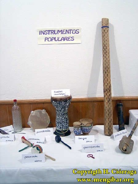 Exposicin de instrumentos musicales. Colegio Jos Plata 5