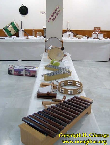 Exposicin de instrumentos musicales. Colegio Jos Plata 11