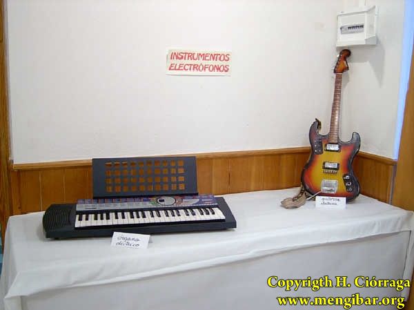 Exposicin de instrumentos musicales. Colegio Jos Plata 12