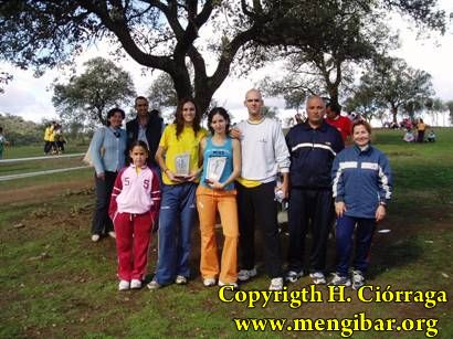 Atletas de Mengbar  en el circuito provincial de Vilches 4