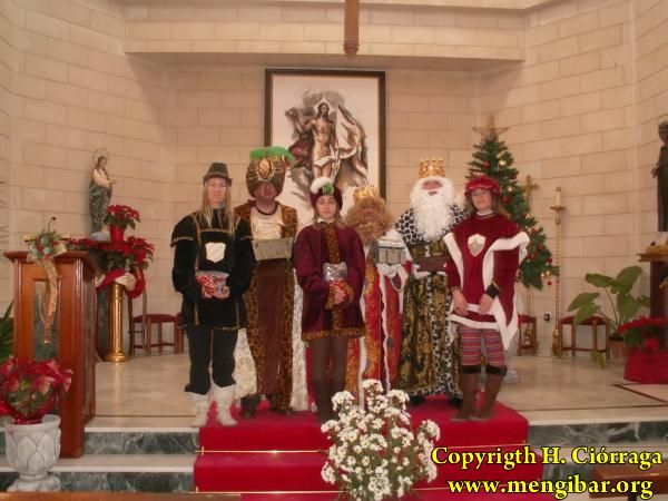 Da de Reyes. Visita a Parroquias y  Guarderas 20