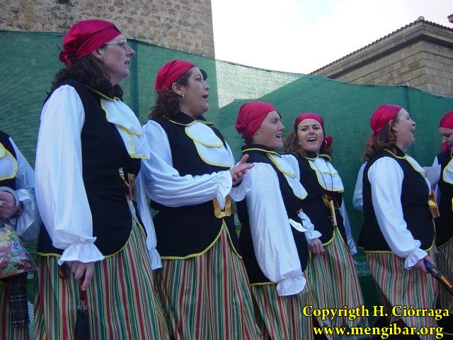 Carnaval 2004. Pasacalles y pasarela en P. Constitucin 39