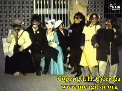 Carnaval 1989 en Mengbar. Pasacalles y concursos 7
