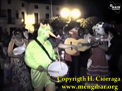 Carnaval 1989 en Mengbar. Pasacalles y concursos 19