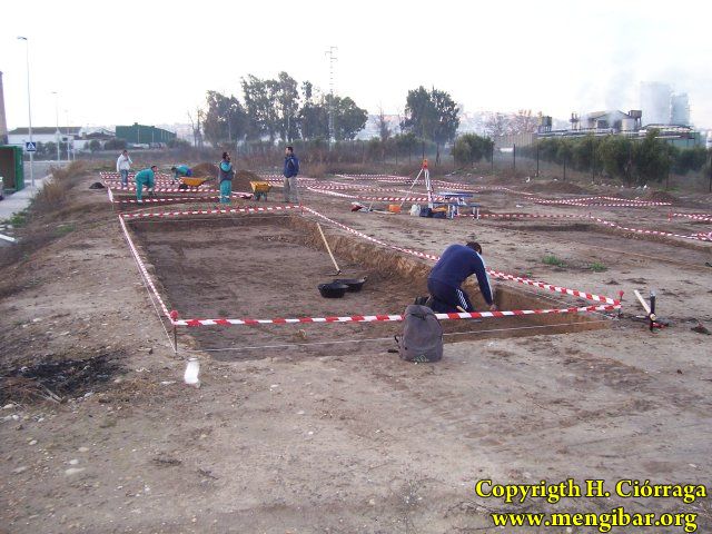 Excavaciones en el poligono industrial. Marzo de 2008 4
