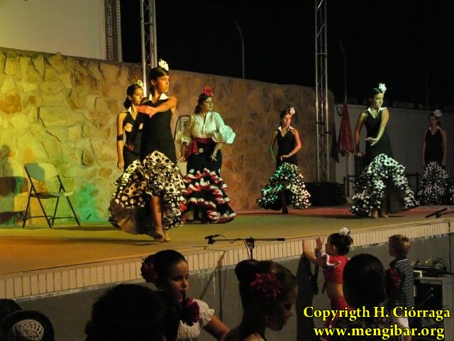 Prtico de Feria 2008. Actuacin de la Escuela de Danza 