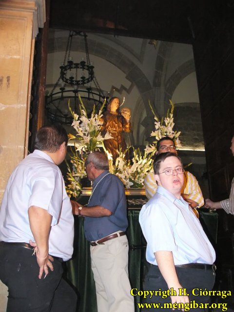 Fiestas de La Malena 2008. Da 22 de julio. Procesin y Ofrenda 31