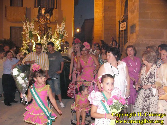 Fiestas de La Malena 2008. Da 22 de julio. Procesin y Ofrenda 50