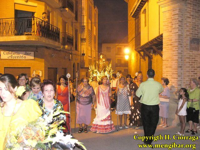 Fiestas de La Malena 2008. Da 22 de julio. Procesin y Ofrenda 62