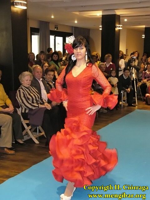 Desfile de Batas Flamencas. Semana de la mujer . 7 de marzo de 2009 3